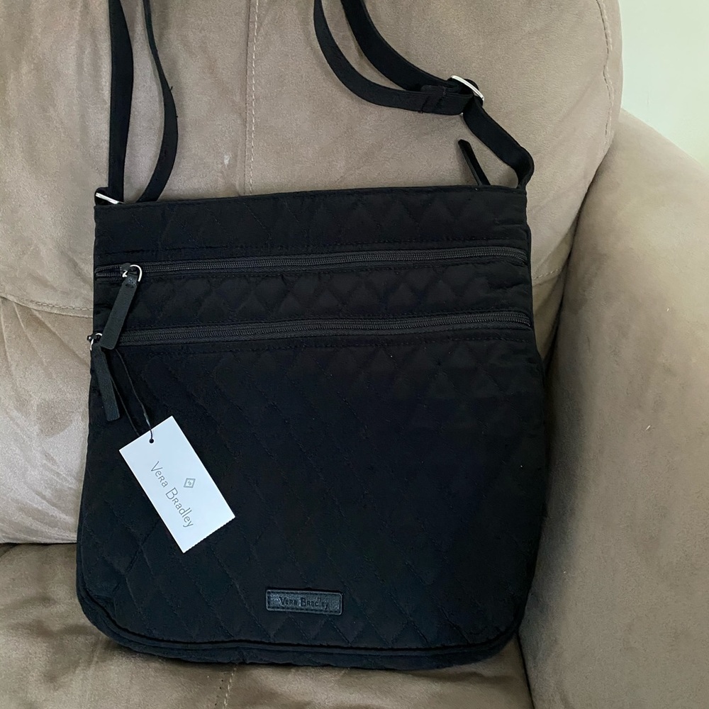 Vera Bradley triple zip hipster